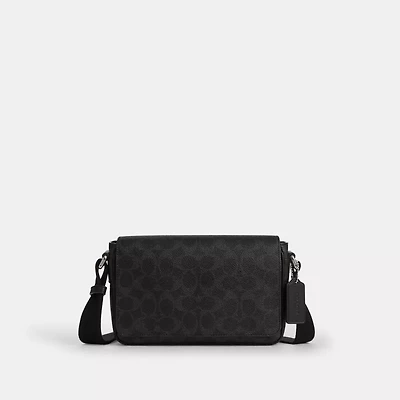 Jack Small Flap Crossbody Bag In Signature Canvas