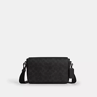Jack Small Flap Crossbody Bag In Signature Canvas