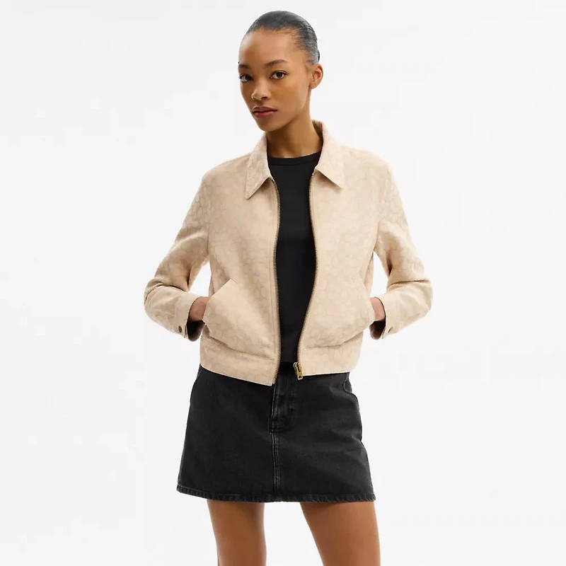 Signature Zip Front Jacket