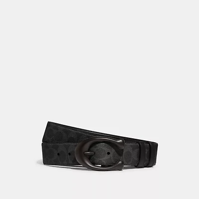 Sculpted C Buckle Cut-To-Size Reversible Belt, 40 Mm