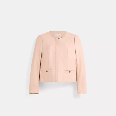 Restored Tailored Leather Jacket
