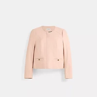 Restored Tailored Leather Jacket