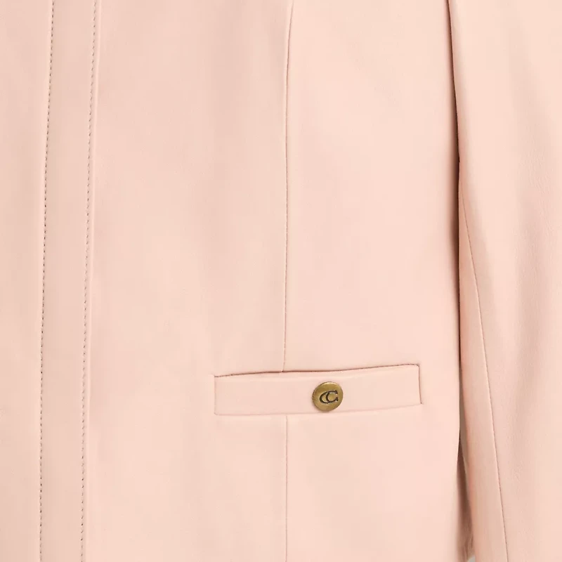 Restored Tailored Leather Jacket