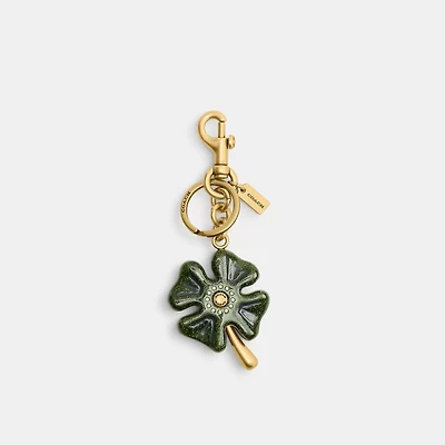 Four Leaf Clover Bag Charm