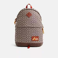 Restored Utility Dome Backpack In Signature Jacquard