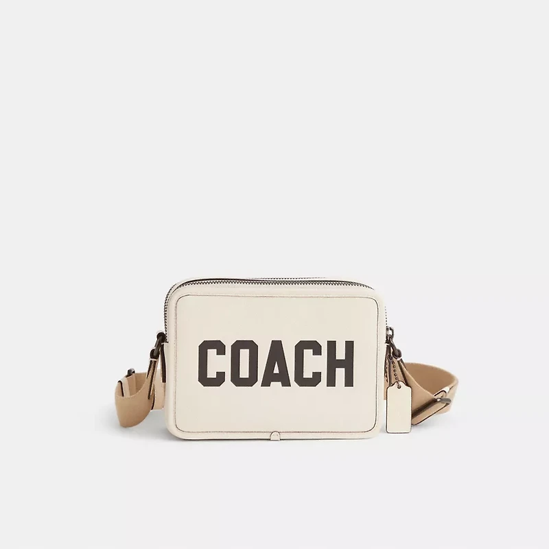 Restored Charter Crossbody Bag 24 With Coach Graphic