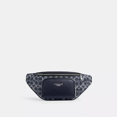Racer Small Belt Bag Signature Canvas