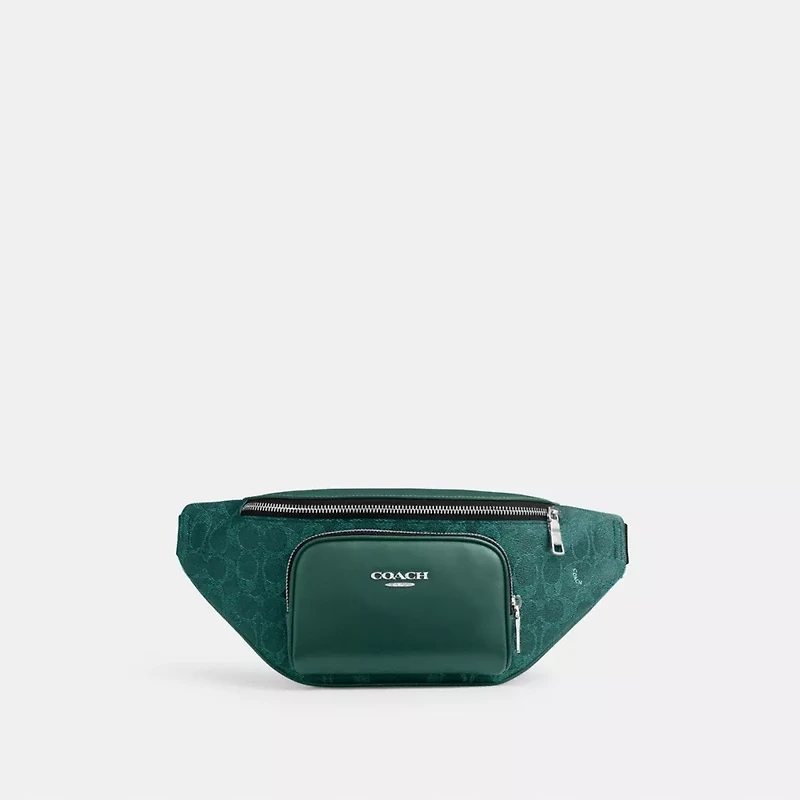 Racer Small Belt Bag In Signature Canvas
