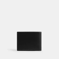 Slim Billfold Wallet With Floppy Graphic
