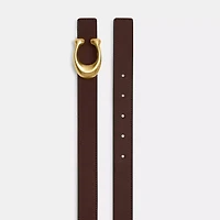 Sculpted C Buckle Reversible Belt, 25 Mm