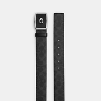 Signature Plaque Buckle Belt, 38 Mm