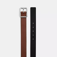Double Roller Buckle Belt, 35 Mm
