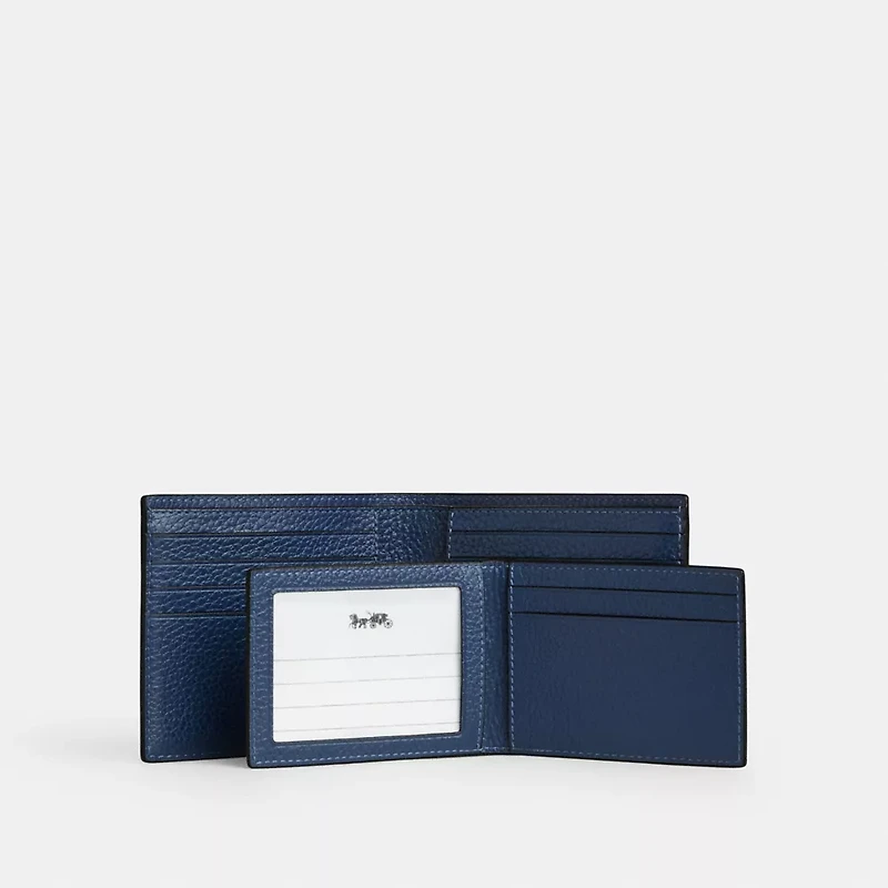 3-In-1 Wallet With Car Print