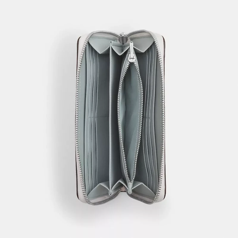 Long Zip Around Wallet Signature Canvas