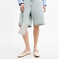 Long Zip Around Wallet Signature Canvas