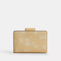 Medium Corner Zip Wallet With Floral Print