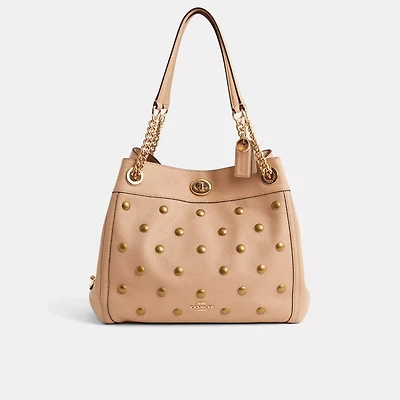 Upcrafted Turnlock Edie Shoulder Bag