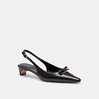 Bow Slingback Heel