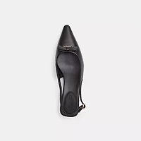 Bow Slingback Heel