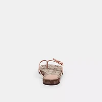 Bow Flip Flop Signature Jacquard