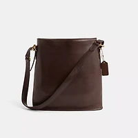 Vintage Equestrian Slim Bucket Bag