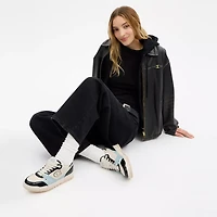 Soho Sneaker With Patent Signature