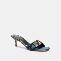 Margot Sandal With Signature Denim Patchwork