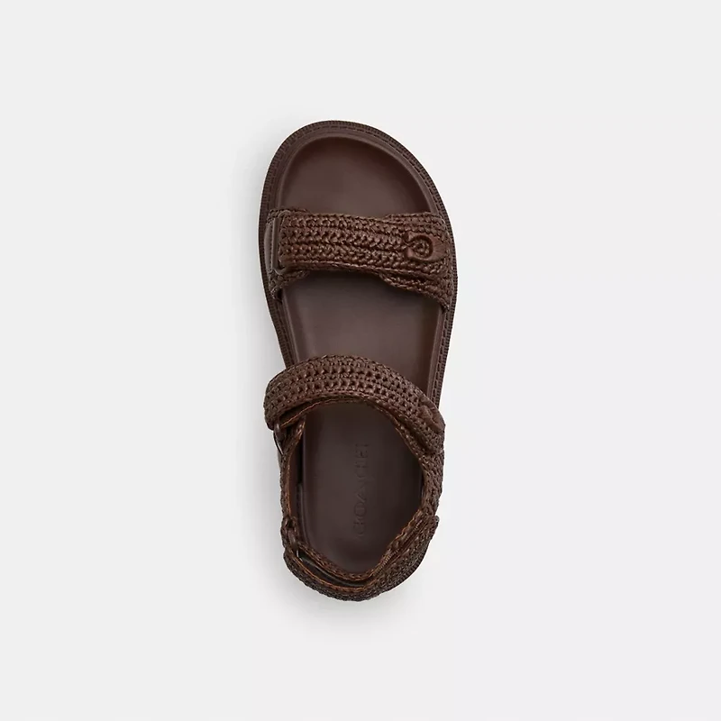 Brynn Raffia Sandal