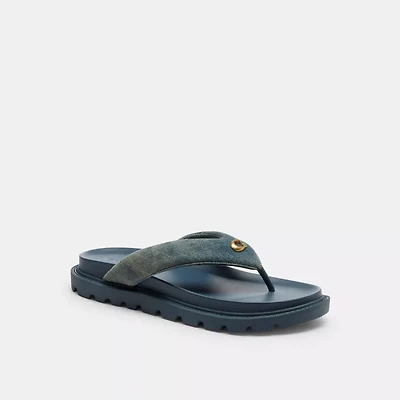 Brynn Thong Sandal Loved Denim