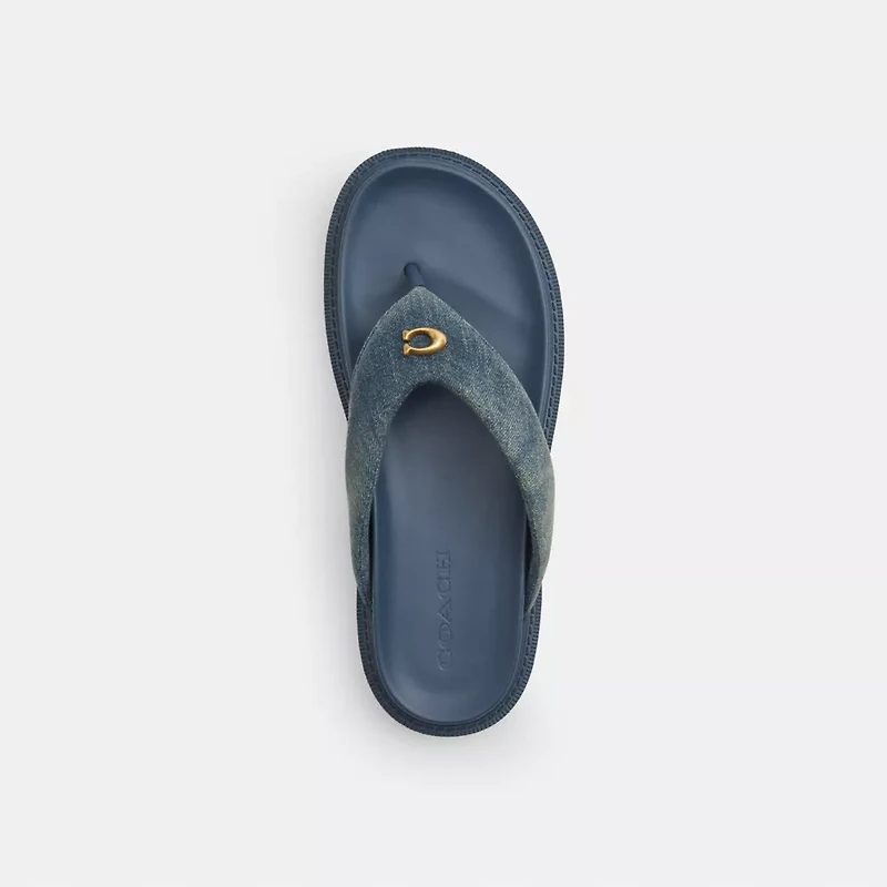 Brynn Thong Sandal Loved Denim