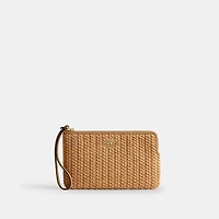 Large Corner Zip Wristlet