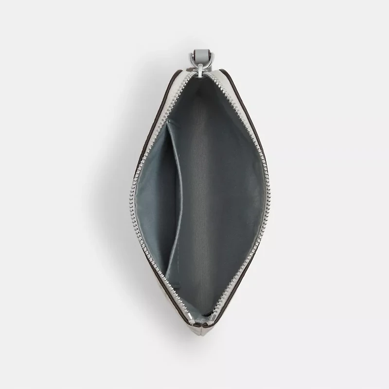 Corner Zip Wristlet Signature Canvas