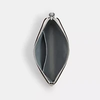 Corner Zip Wristlet Signature Canvas