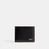 Slim Billfold Wallet In Loved Leather