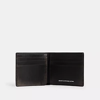 Slim Billfold Wallet In Loved Leather