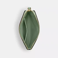 Corner Zip Wristlet With Floral Print