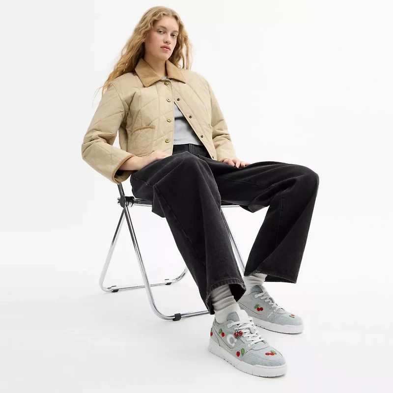 Soho Sneaker With Cherries