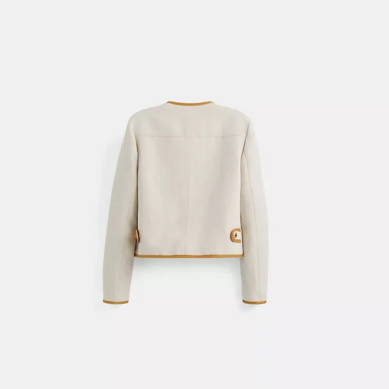 Restored Canvas Jacket With Bonnie Binding