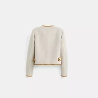 Restored Canvas Jacket With Bonnie Binding