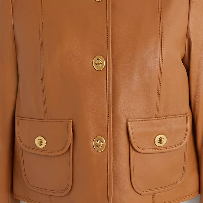 Restored Cardi Leather Jacket