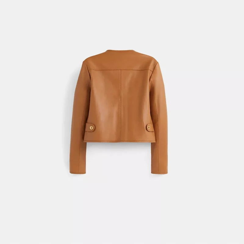 Restored Cardi Leather Jacket