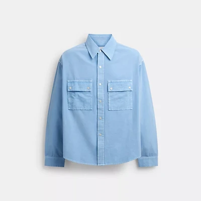 Long Sleeve Canvas Shirt Organic Cotton
