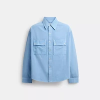 Long Sleeve Canvas Shirt Organic Cotton
