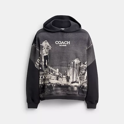 Las Vegas Postcard Relaxed Hoodie
