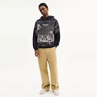 Las Vegas Postcard Relaxed Hoodie