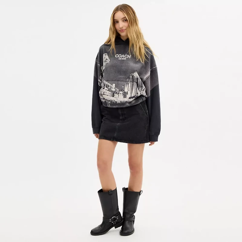 Las Vegas Postcard Relaxed Hoodie