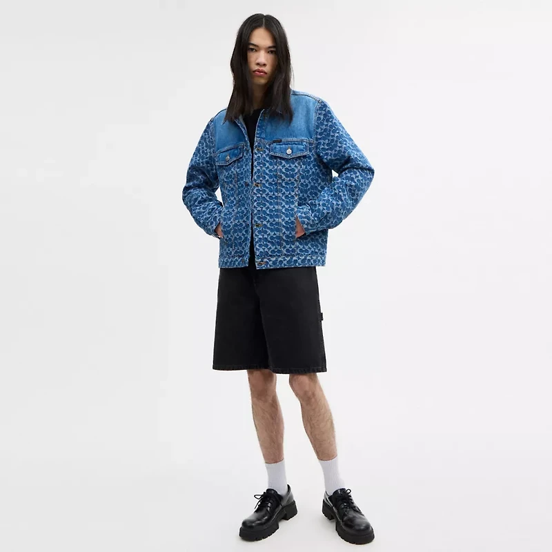 Signature Trucker Jacket Organic Cotton