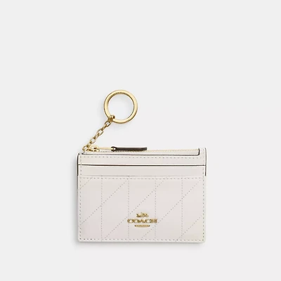 Mini Skinny Id Case With Quilting