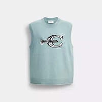 Hardware Crewneck Sweater Vest