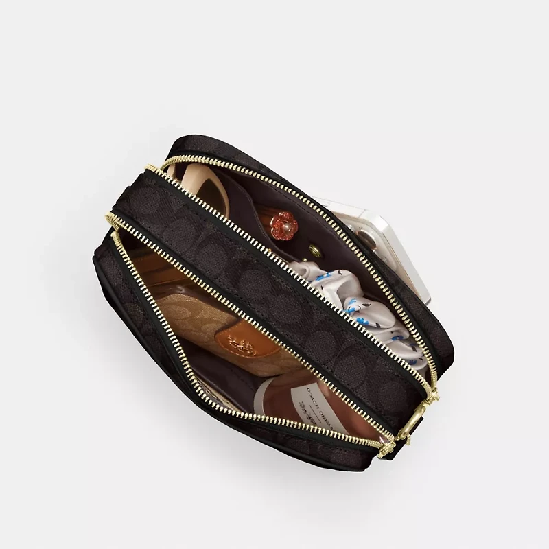Carey Crossbody Bag Signature Canvas